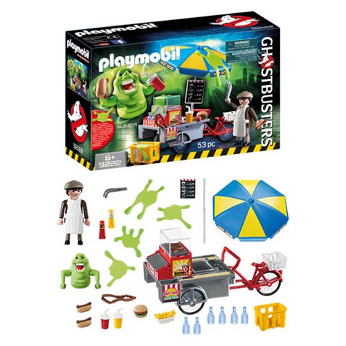Ghostbusters Slimer with Hot Dog Stand Playset
